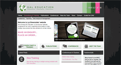 Desktop Screenshot of gal-education.com